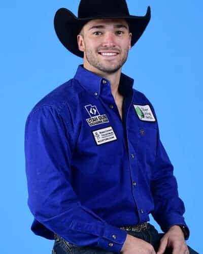 Caleb Bennett at NFR