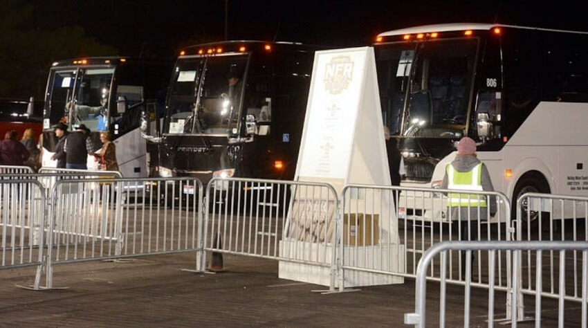 Complimentary Shuttle Bus Service for NFR